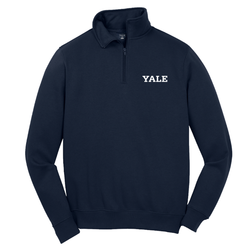 Yale Embroidered 1/4 Zip