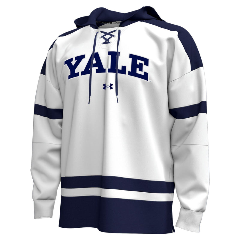 Under Armour Arched Yale Rival Fleece Hockey Hoodie