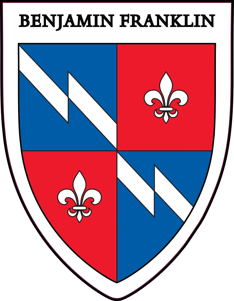 Residential College Decal - Benjamin Franklin