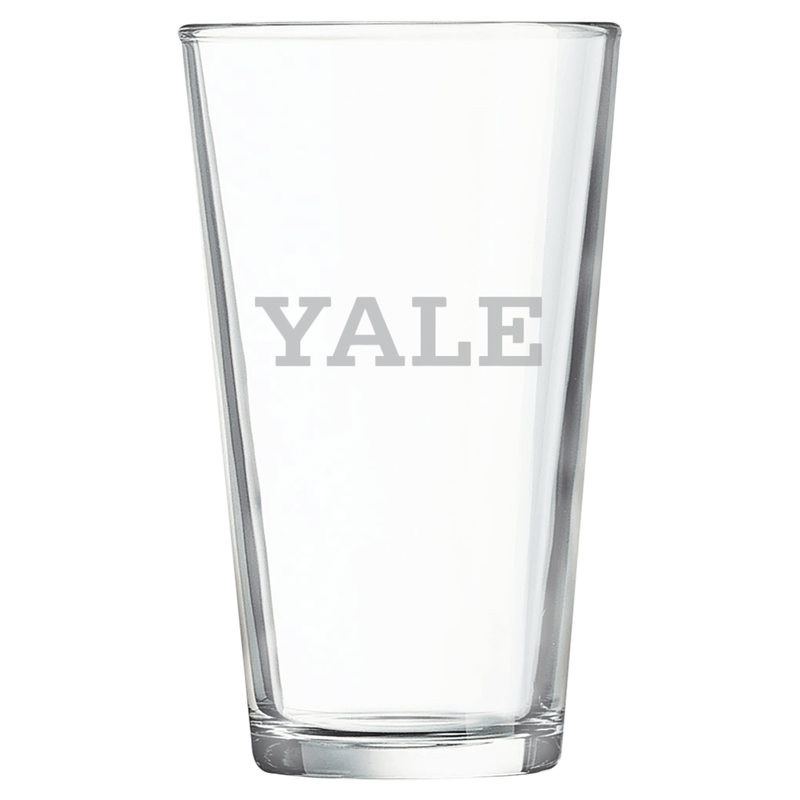 Big Yale Pint Glass