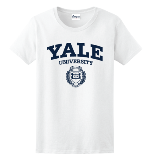 Womens Yale Crest T-Shirt