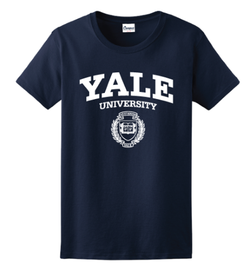 Womens Yale Crest T-Shirt