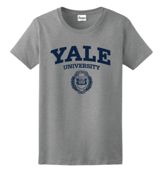 Womens Yale Crest T-Shirt