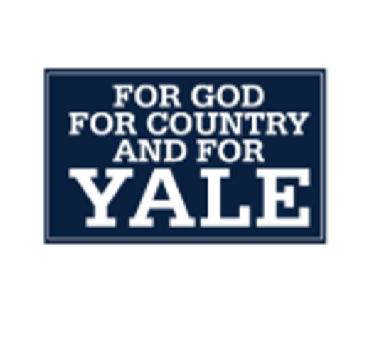 For God, For Country, and For Yale Decal